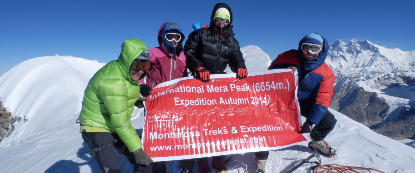 Mount Mera Peak Expedition with Mingmo La Pass